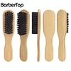 Hot Selling Wholesale 100% Boars Bristle Private Label Salon Wood Beard Brush